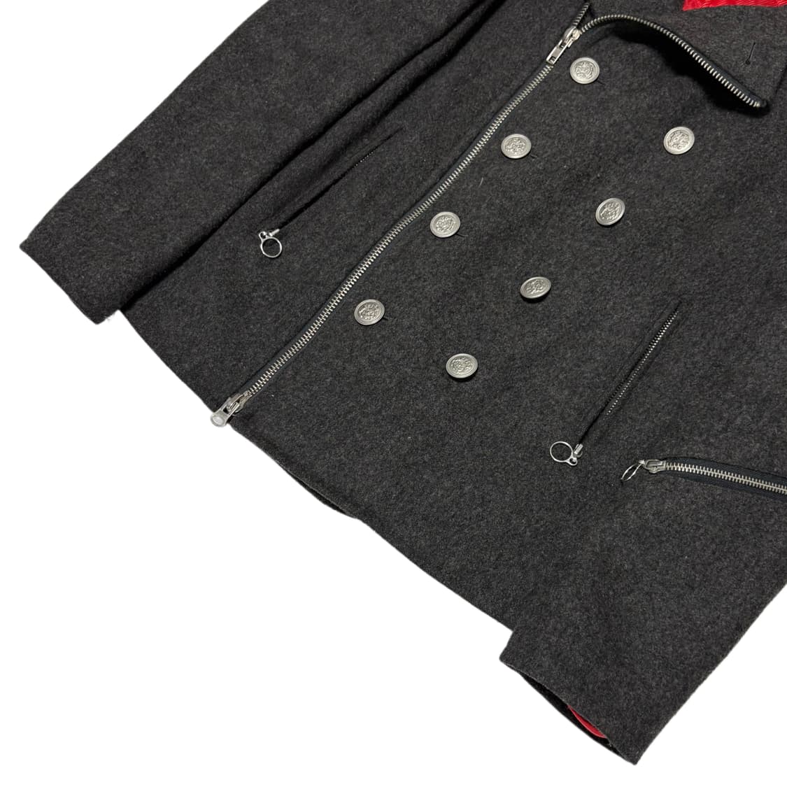 garcon wave wool pea coat 상품이미지4