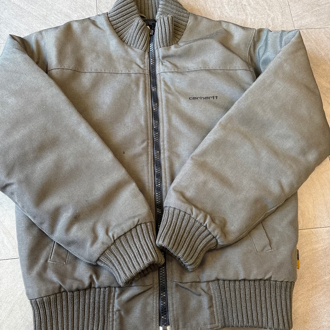 칼하트 정품 그레이 코듀라 워크 자켓 상품이미지9