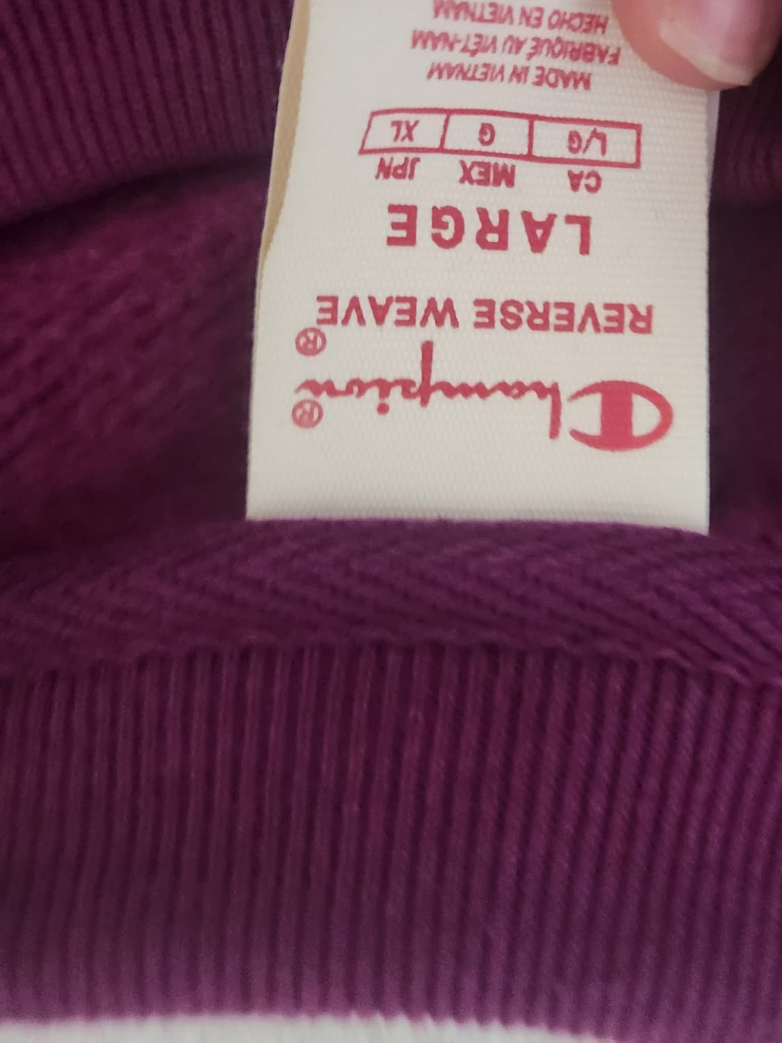 챔피온 맨투맨 스웻셔츠 L 상품이미지2