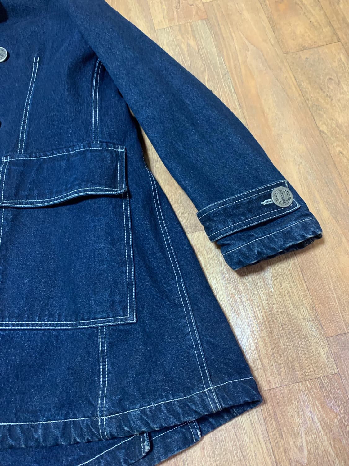 292513=STORM 90'S 더블 데님코트(M 사이즈) 상품이미지4