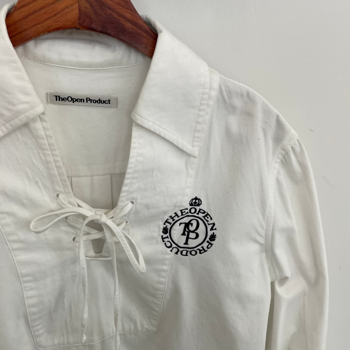 더오픈 프로덕트 화이트 마린 셔츠 상품이미지3