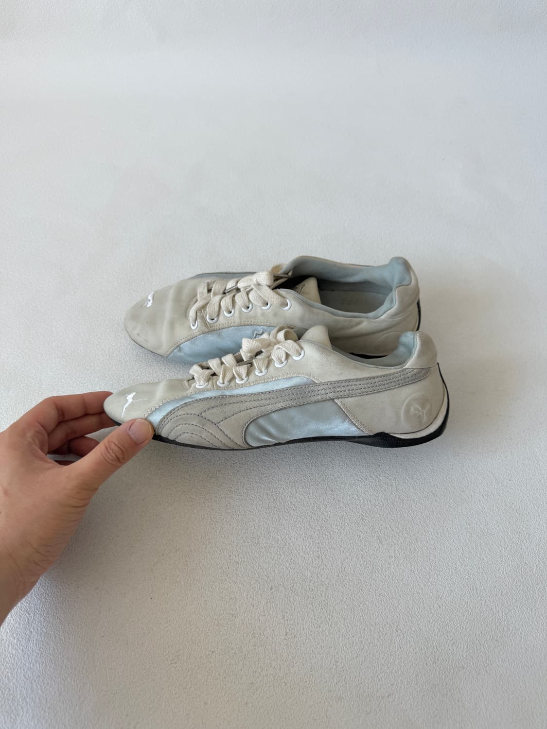 [250]올드 푸마(PUMA) 스니커즈(밑창 금간 곳 확인) 상품이미지1
