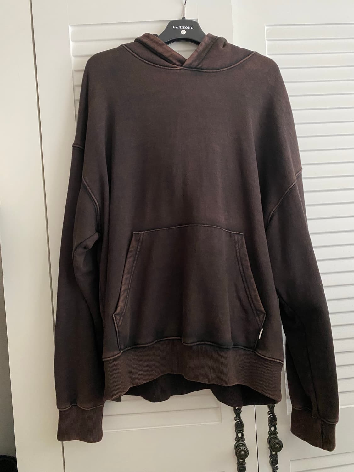 해칭룸 레이어링 후드 워시드 네이비 2사이즈 상품이미지2