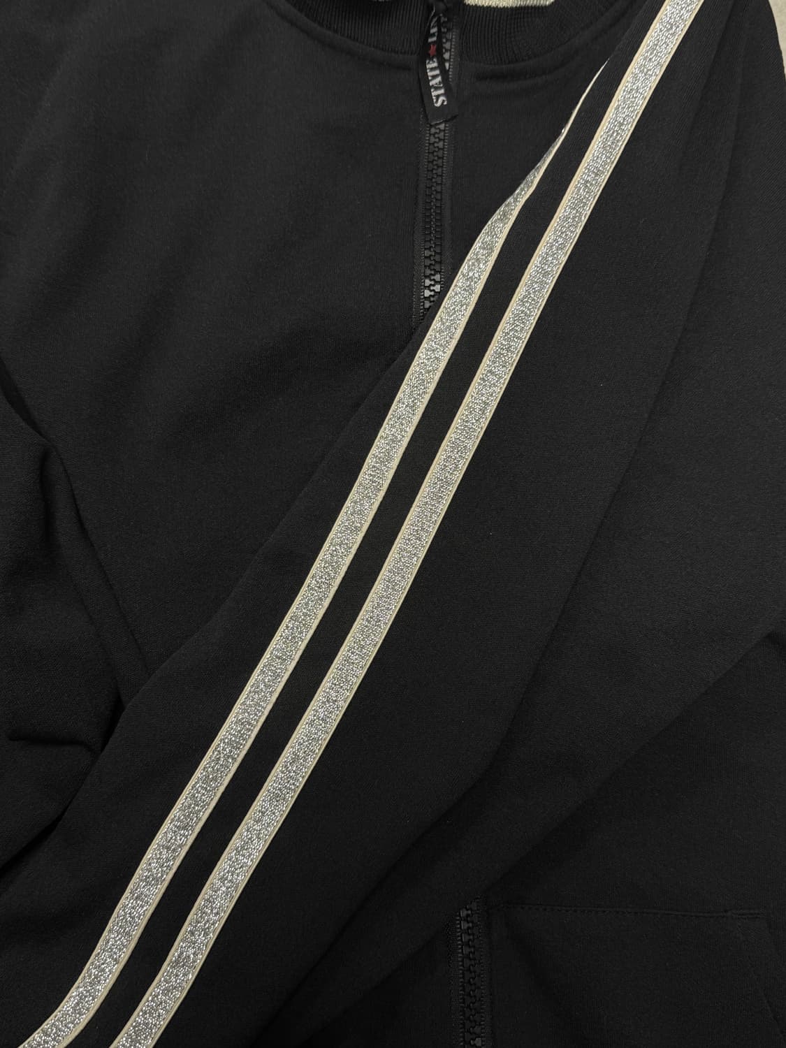 펑크 해골 실버 트랙져지 상품이미지3