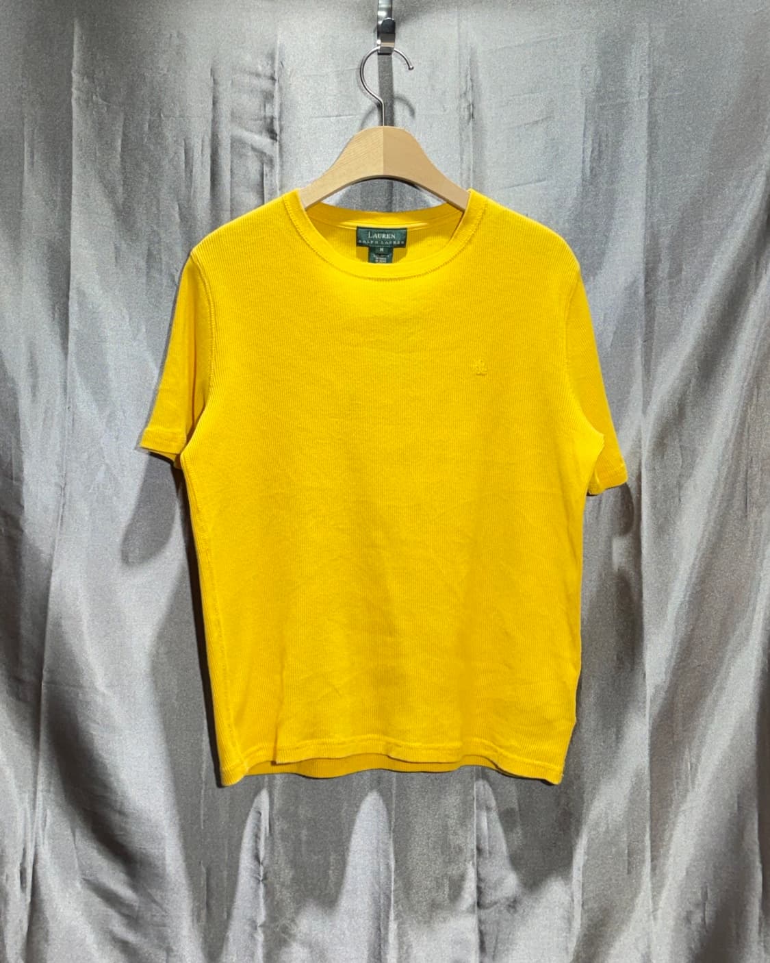 M 폴로랄프로렌 RL 미니로고 옐로우 니트 반팔  상품이미지2