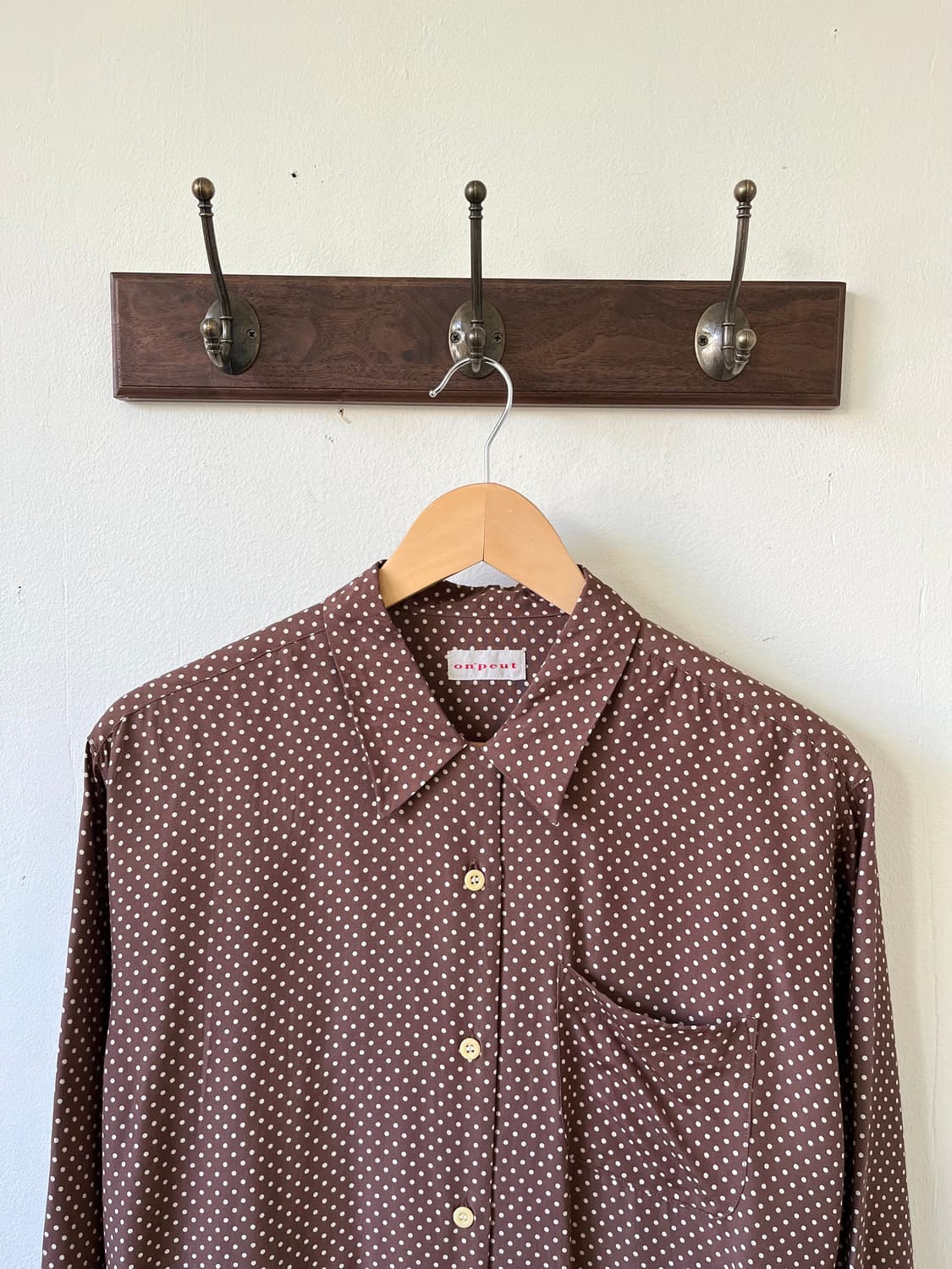 onpeut 도트 블라우스 상품이미지2