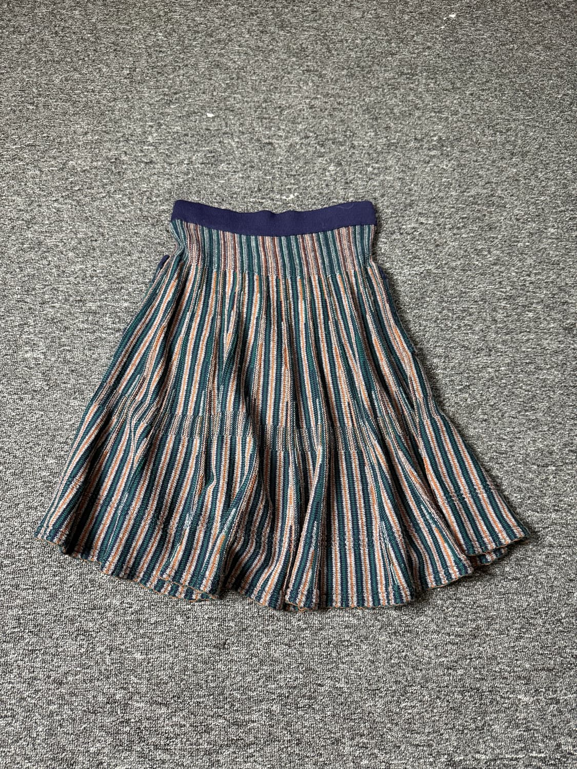 SYSTEM 니트 스트라이프 스커트 상품이미지4