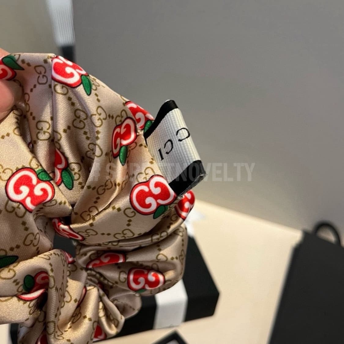 구찌 애플 더블G 헤어슈슈  상품이미지6