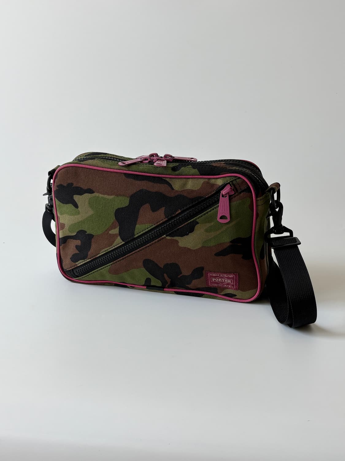 Cordura Square Shoulder Bag (Camo) 상품이미지1