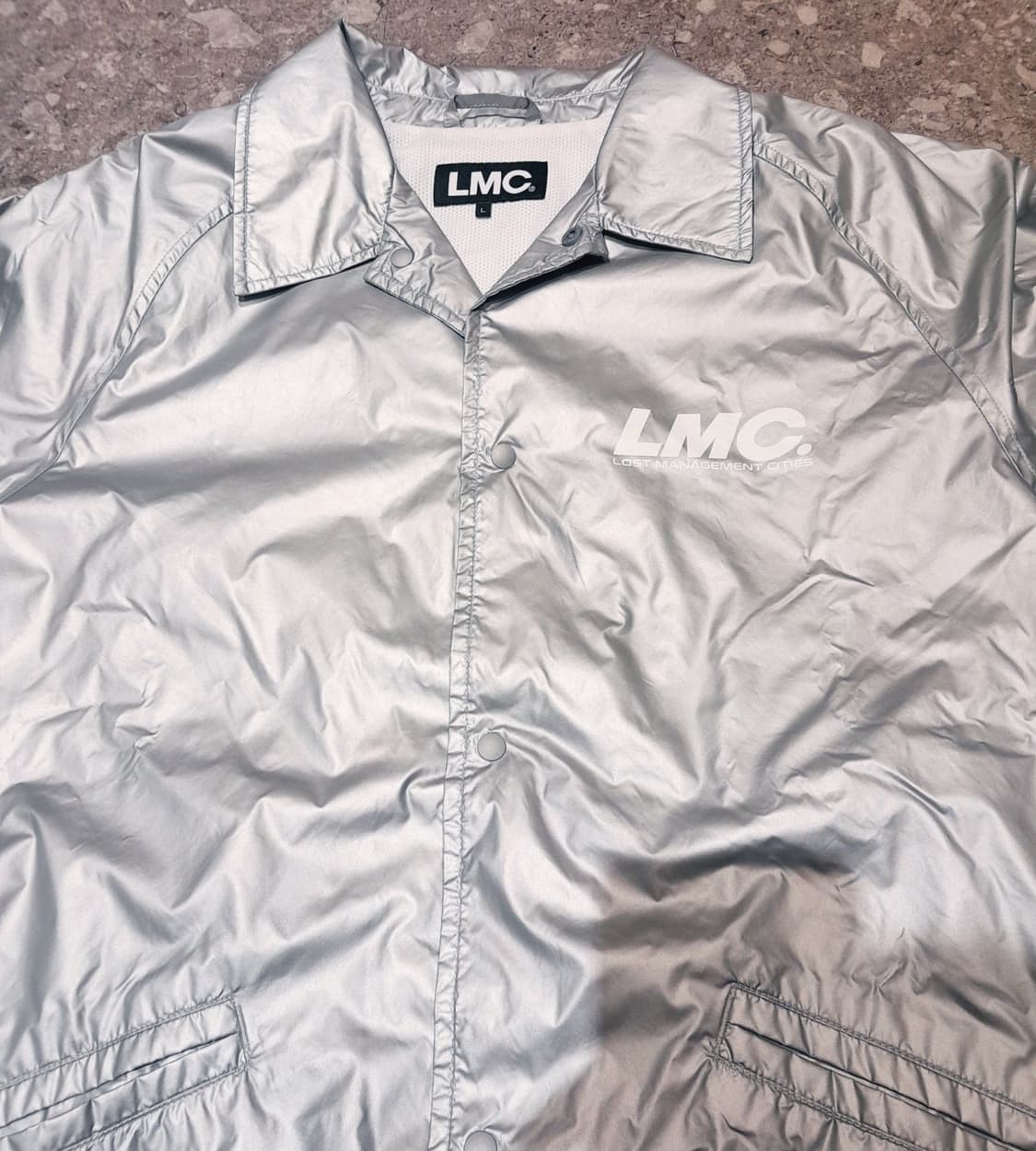 💥LMC 코치자켓 실버그레이 (L)
 상품이미지3