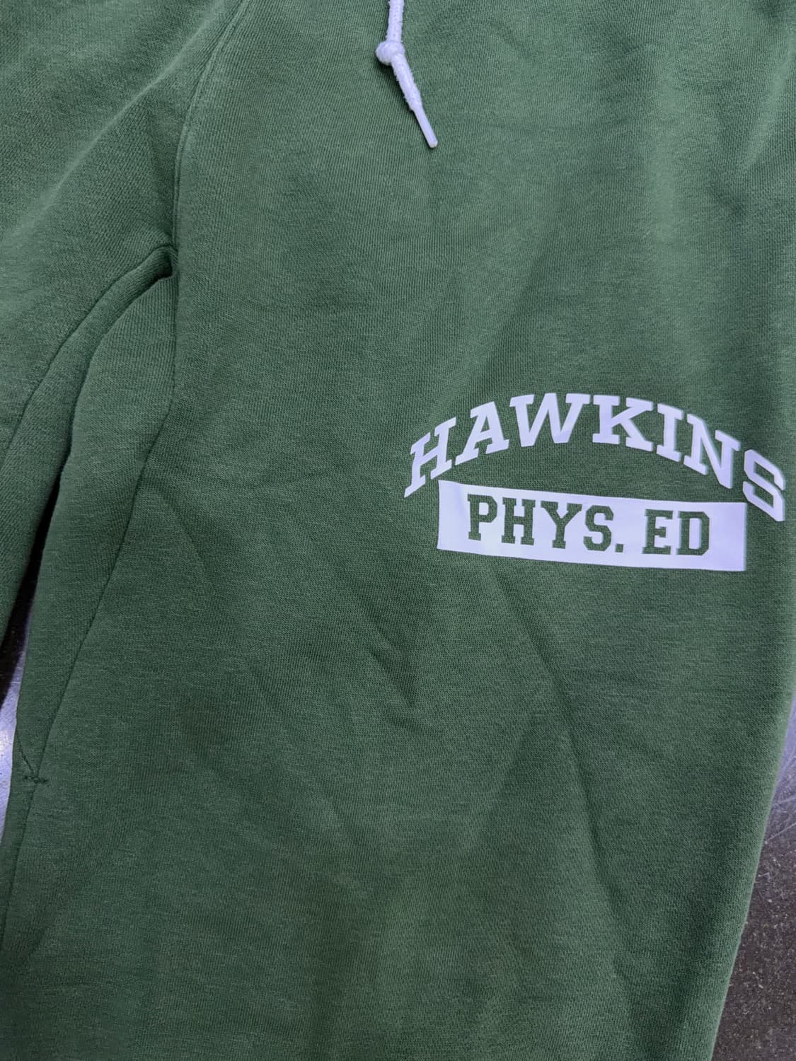 나이키 x 기묘한 이야기 호킨스고 그린 스웻팬츠 M 상품이미지6