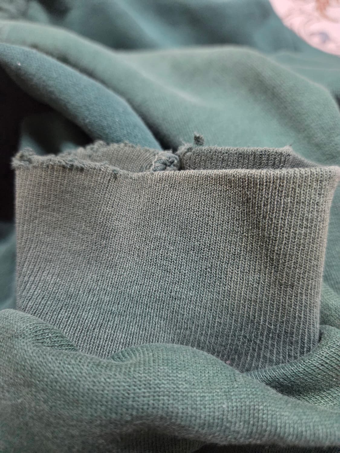 빈티지 그린 후드집업 상품이미지6