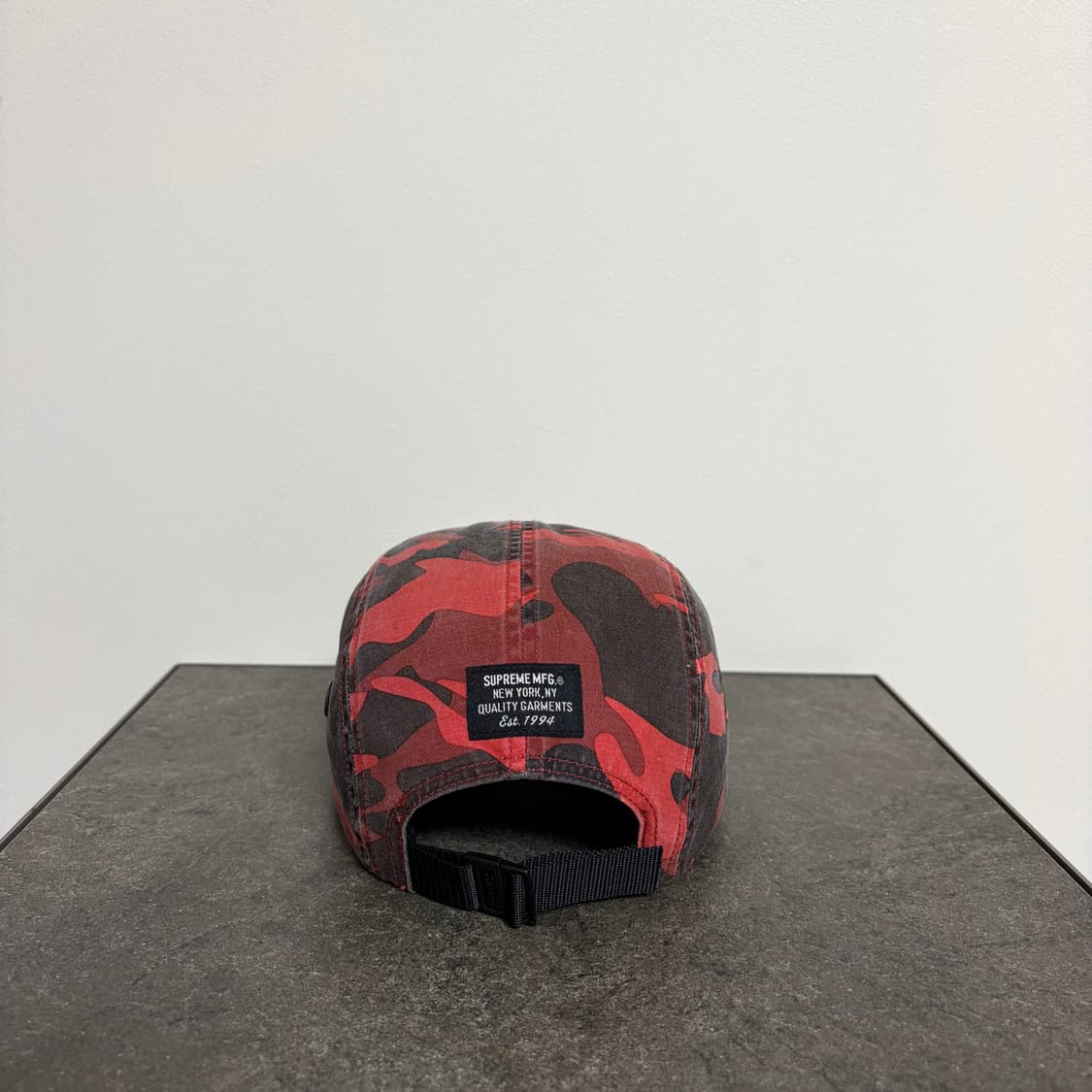 (OS) 슈프림 박스로고 캠프캡 모자 23SS 밀리터리 카모 레드 상품이미지4