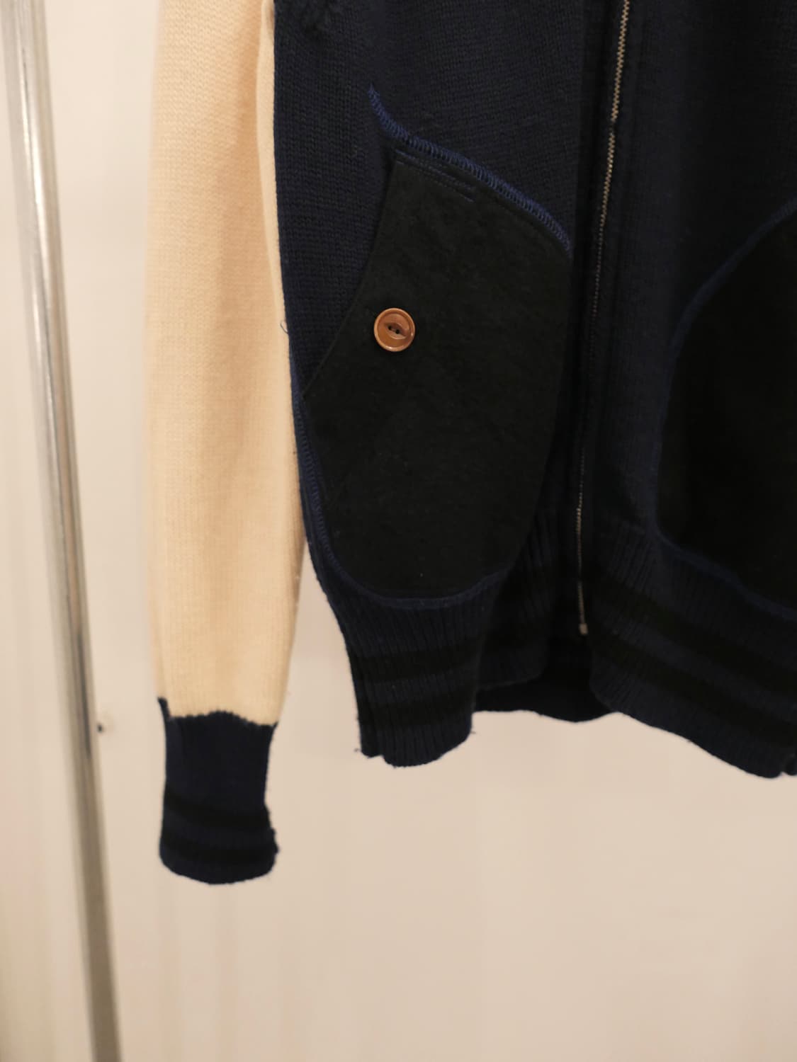 준야 와타나베 니트 블루종 상품이미지4