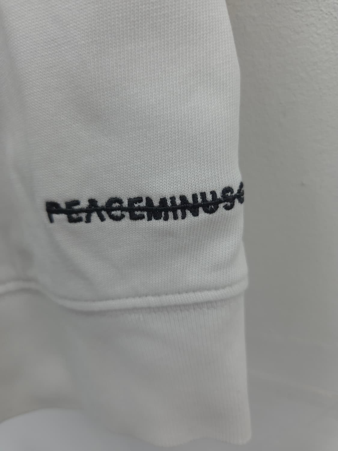 XL 나이키 피스마이너스원 흰색 데이지 프린팅 긴팔 티셔츠 상품이미지5