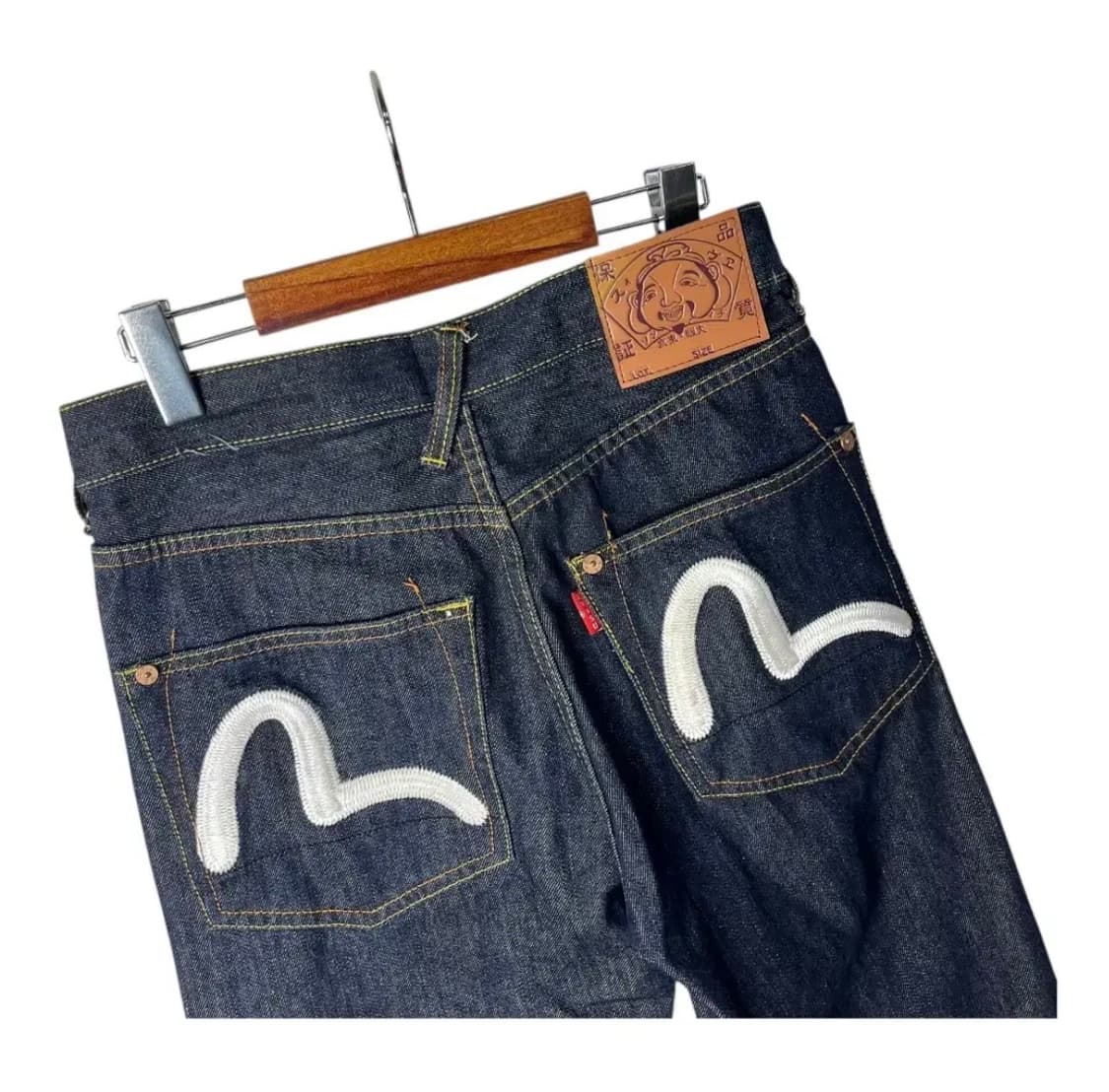 [Evisu] 에비수 재팬 로고 자수 데님팬츠 상품이미지3