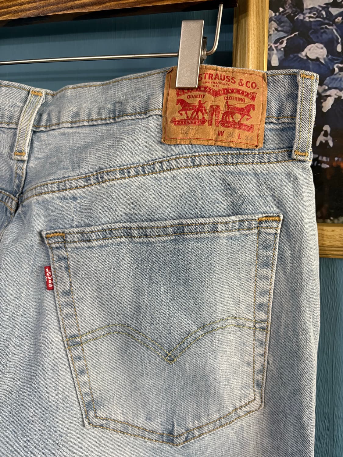 00‘s Levis 527 Boot Cut Denim pant. 상품이미지7