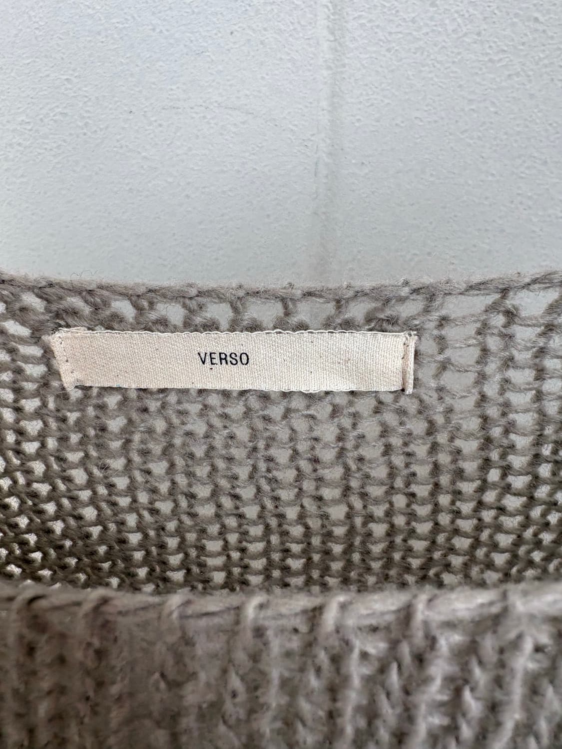 Verso 베르소 릴렉스 니트 스웨터 상품이미지6