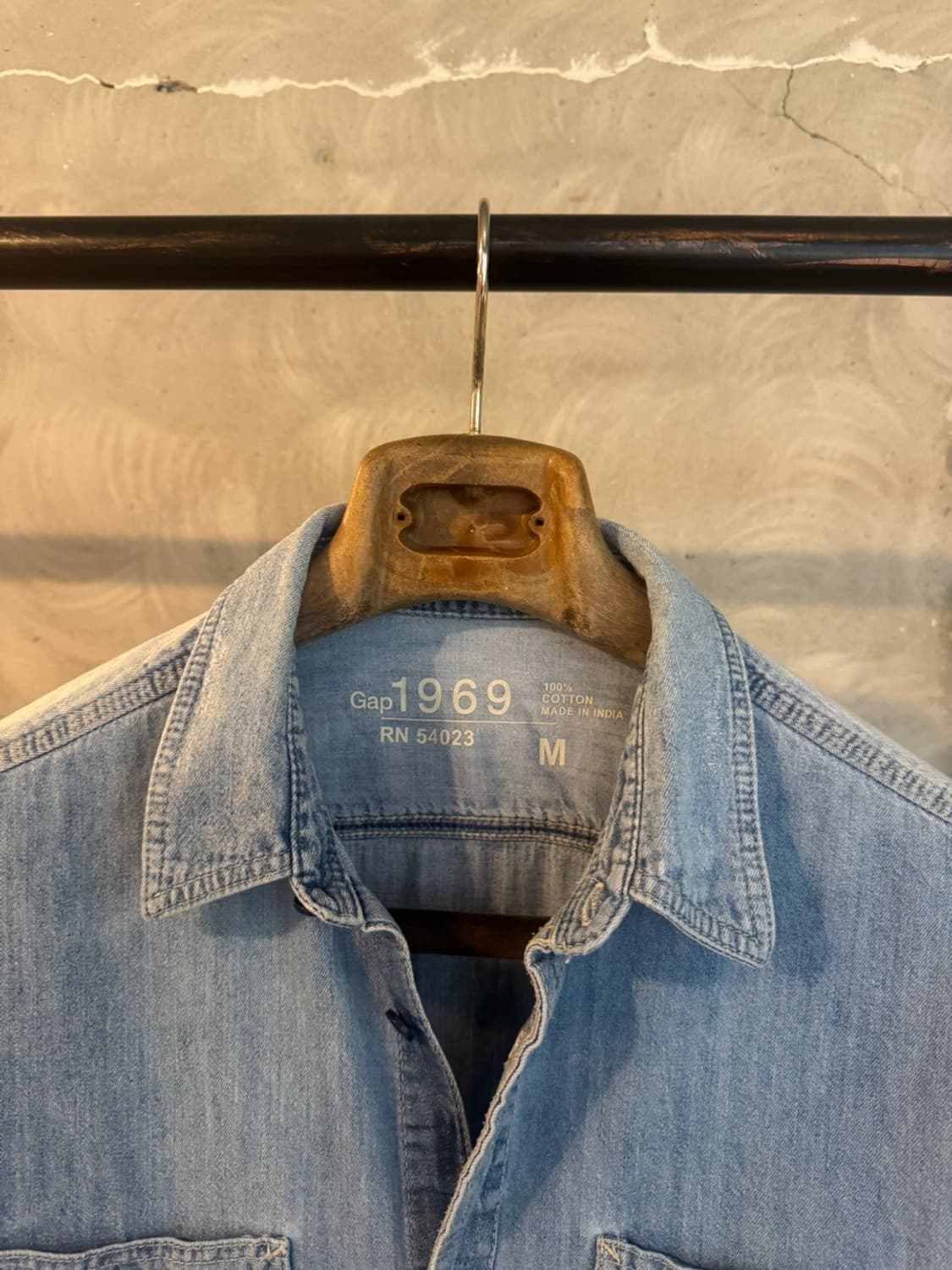 GAP 갭 1969 데님 셔츠 슬림100 상품이미지5