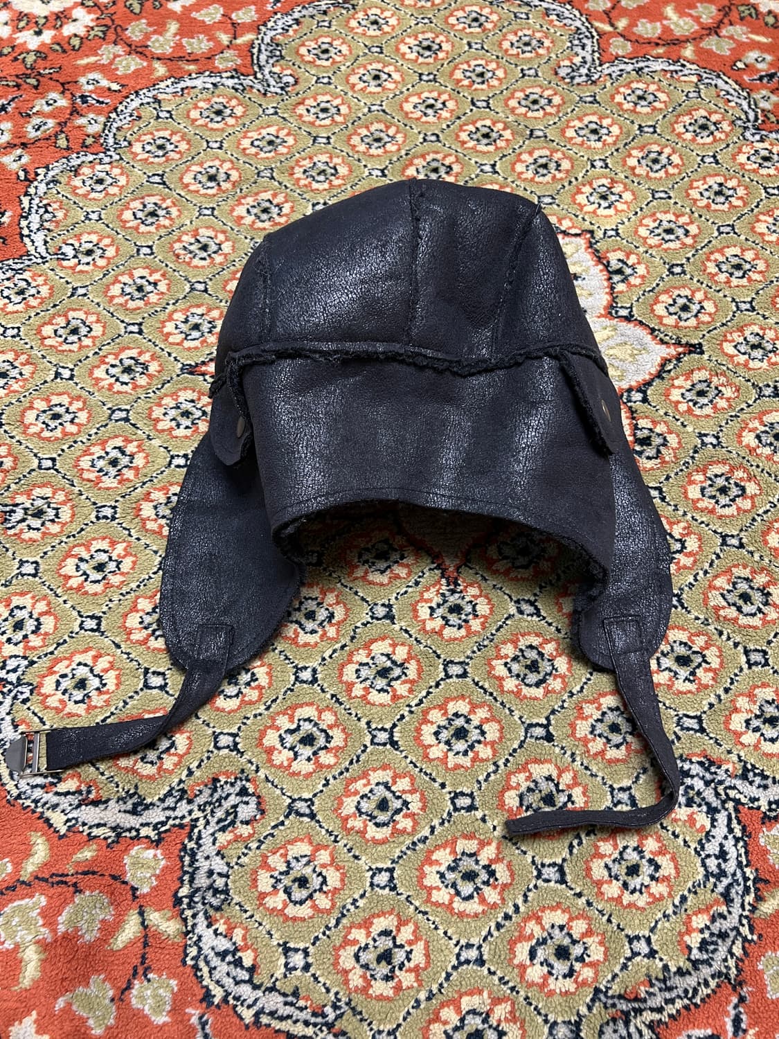 [OS] 블랙 빈티지 트루퍼 햇 상품이미지3