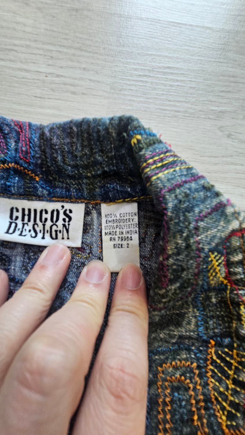 Chuico 자수 청자켓 상품이미지4