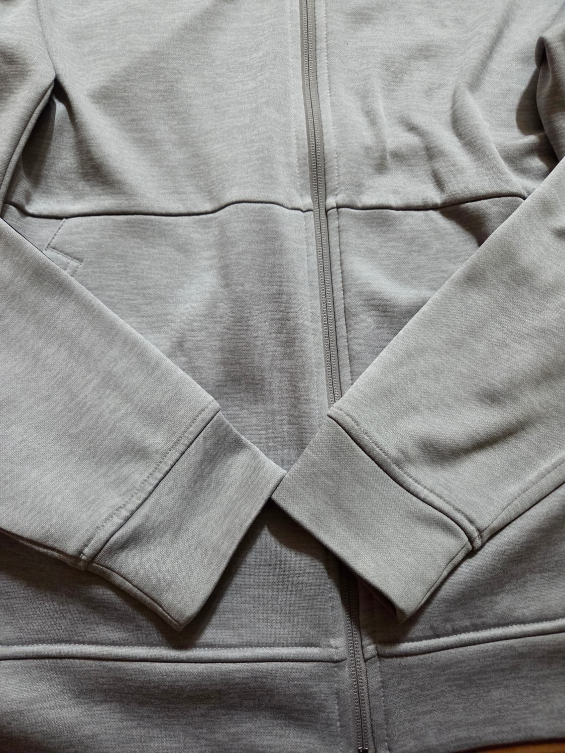 빅사이즈.2XL 아디다스 테크 후드집업.그레이 상품이미지8