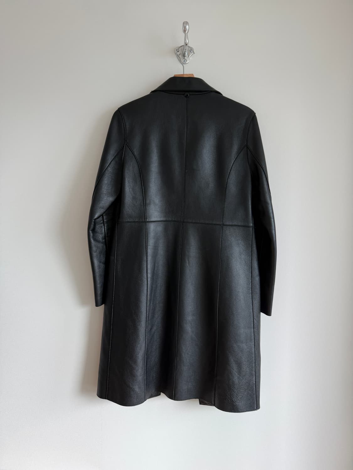 Pre owned 램스킨 코트 상품이미지4