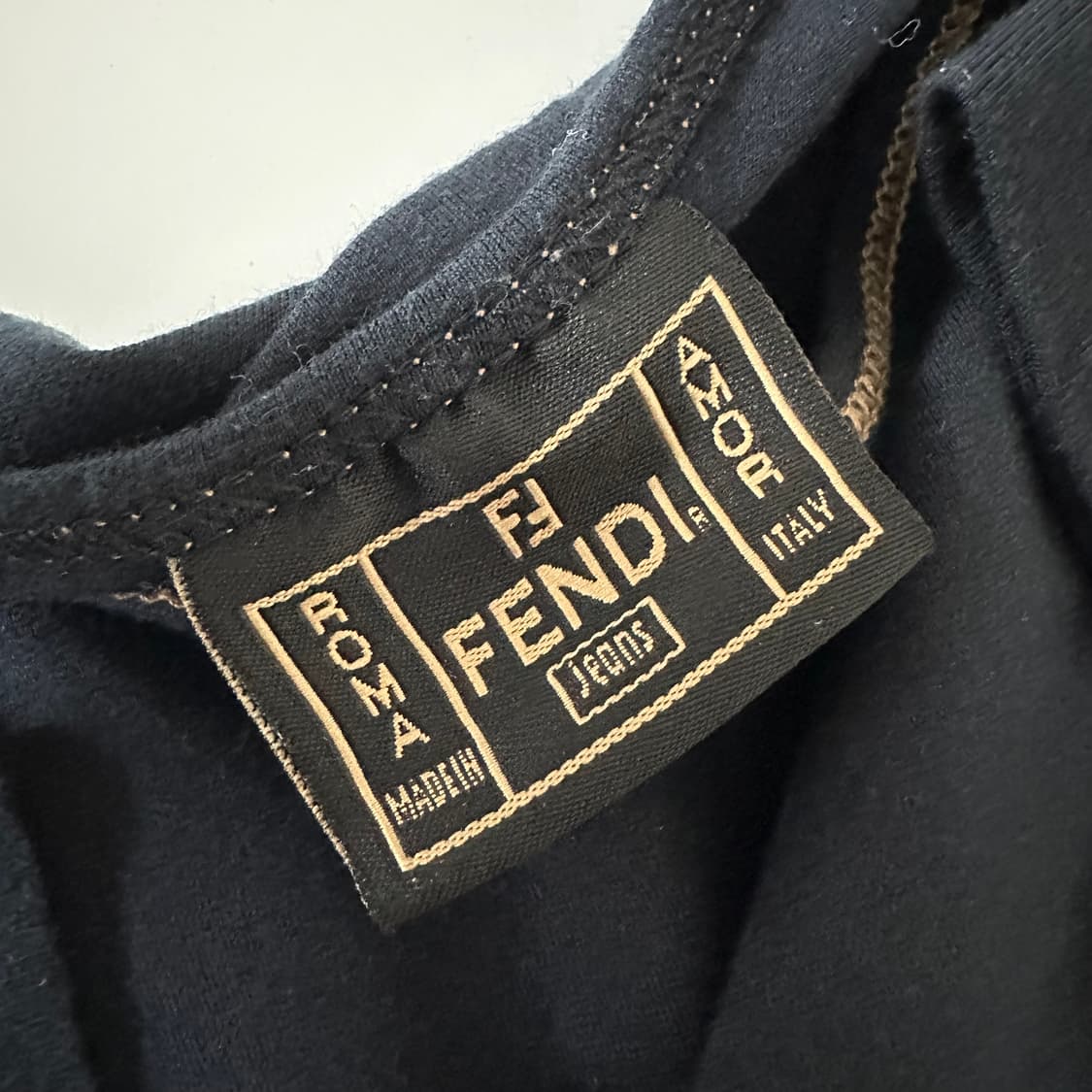 펜디 fendi jeans 로고 반팔 티셔츠 상품이미지5