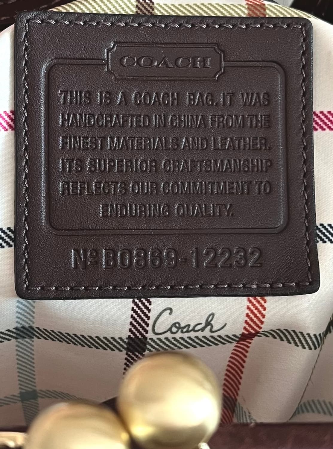 90s coach 다크 코코아 시그니처 자카드 레더 호보백 숄더백 상품이미지9