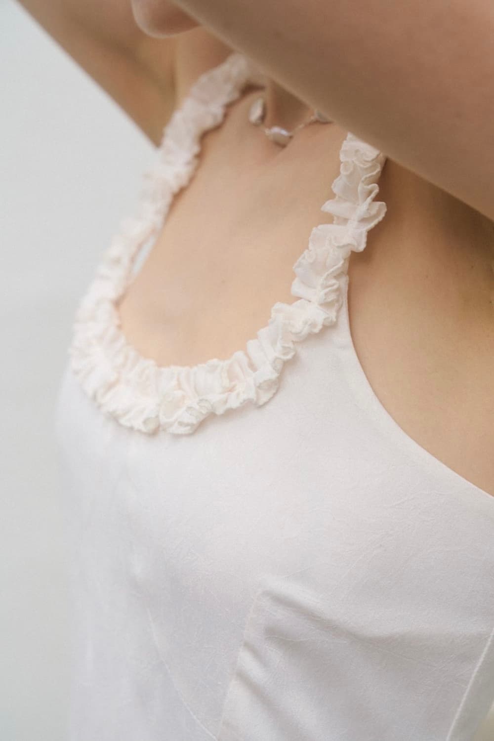 포에토 로지 셔링 드레스 foeto rosie shirring dress 상품이미지5