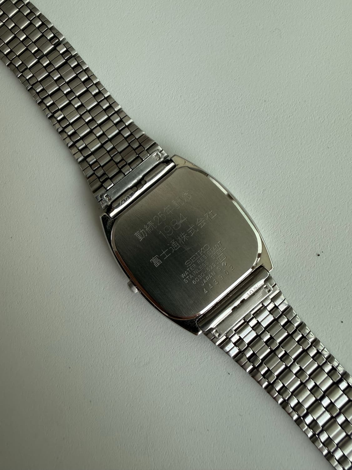 세이코 Seiko 쿼츠 스퀘어 후찌즈 1984 상품이미지5