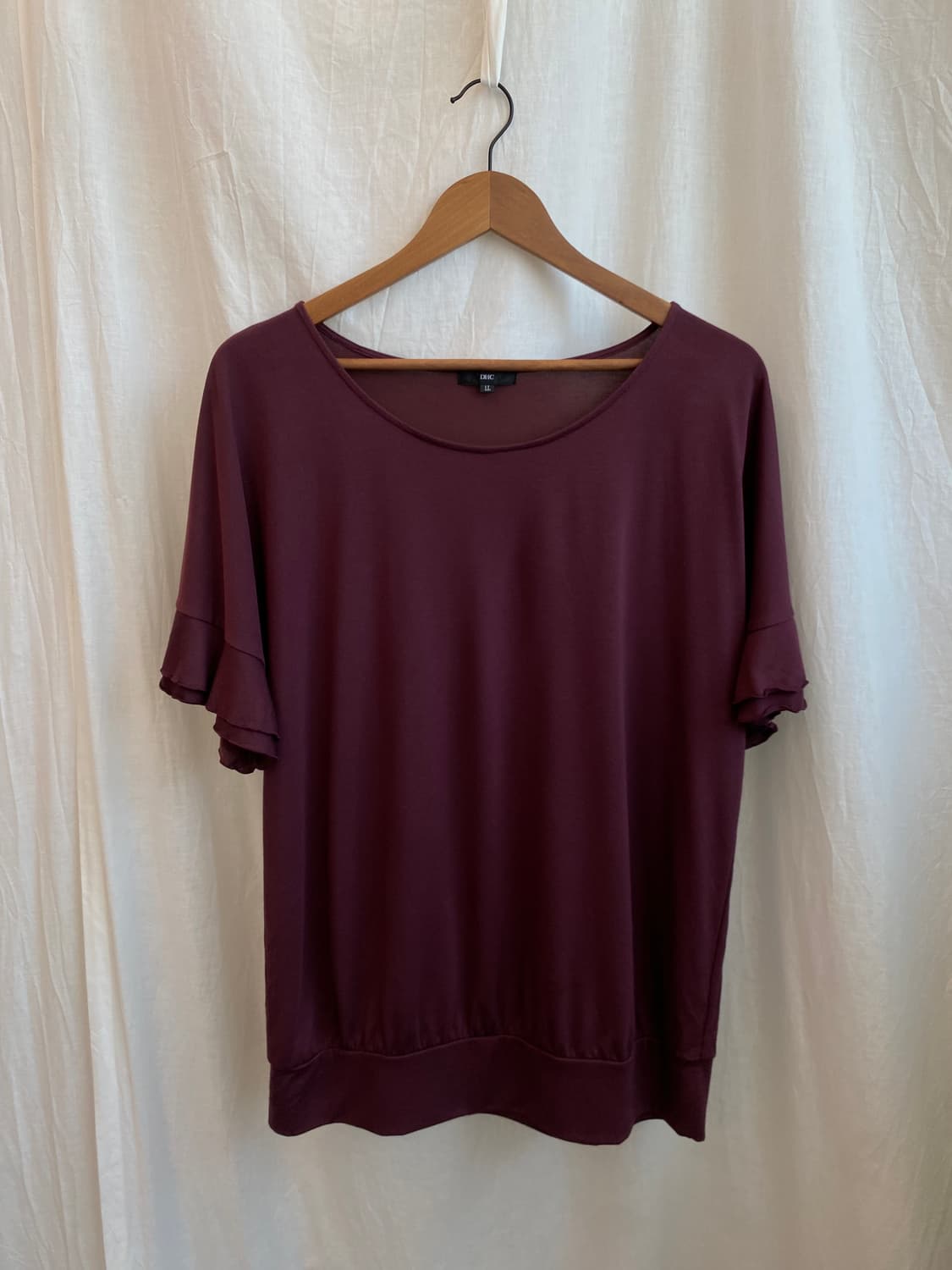 와인 반팔티셔츠(L) 상품이미지2