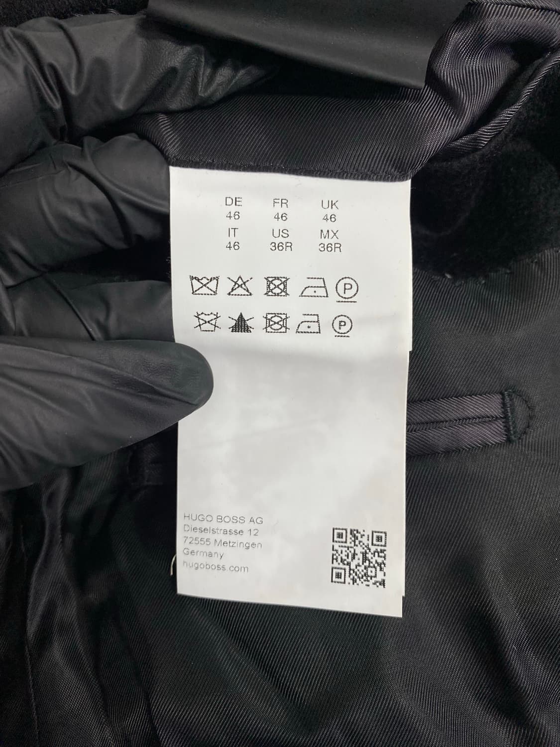 휴고보스 HUGO BOSS 콜롬보 캐시미어 100 스티치 코트 46 상품이미지6