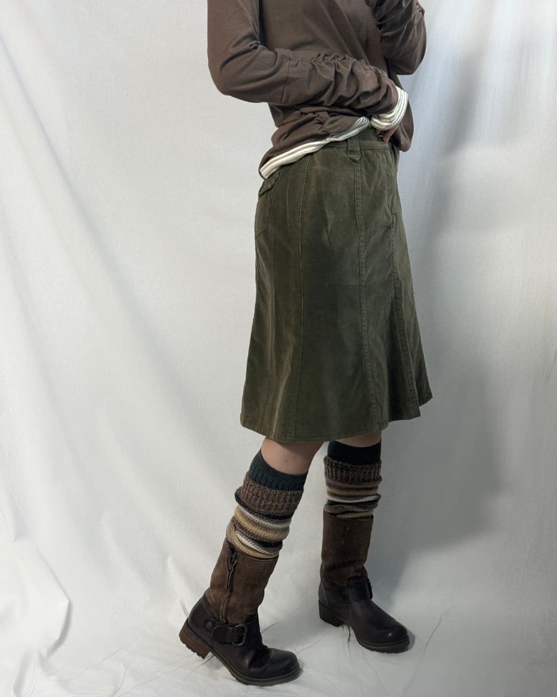 에디바우어 코듀로이 스커트 상품이미지7