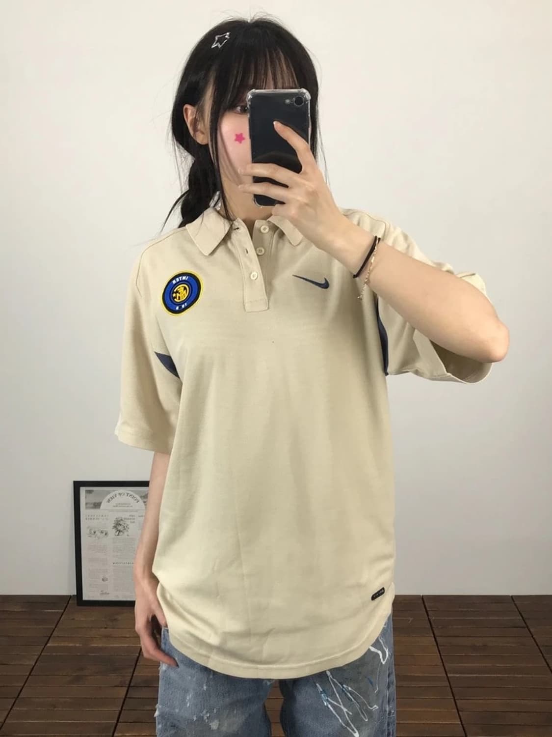 00's Nike Inter Milan Polo Shirt 상품이미지1