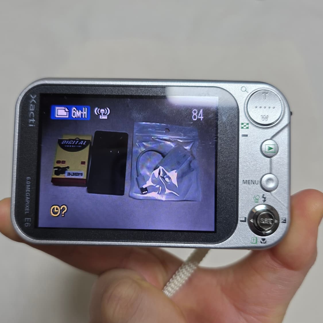 산요작티E6/신품배터리/희귀 상품이미지2