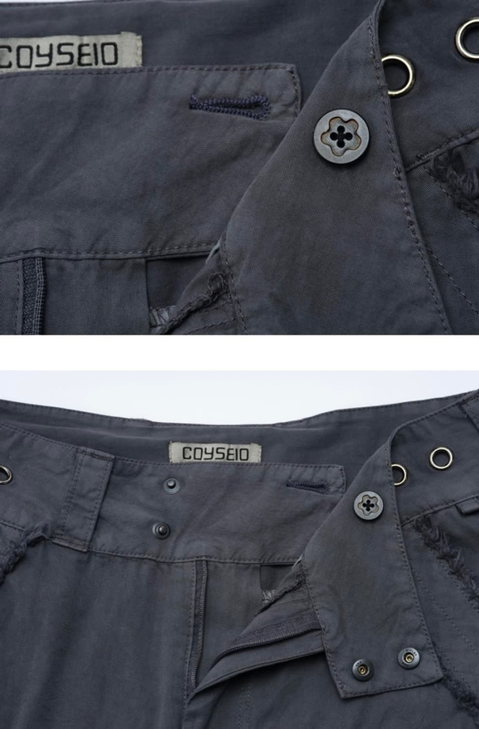 코이세이오 로우엣지 카고팬츠 챠콜 1사이즈 상품이미지2