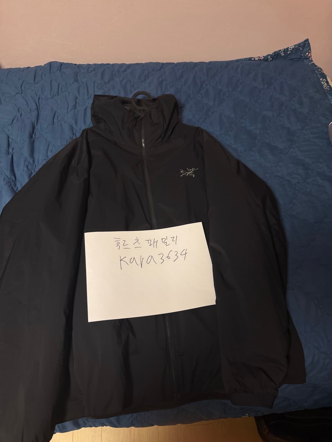 아크테릭스 아톰 후디 블랙 상품이미지1