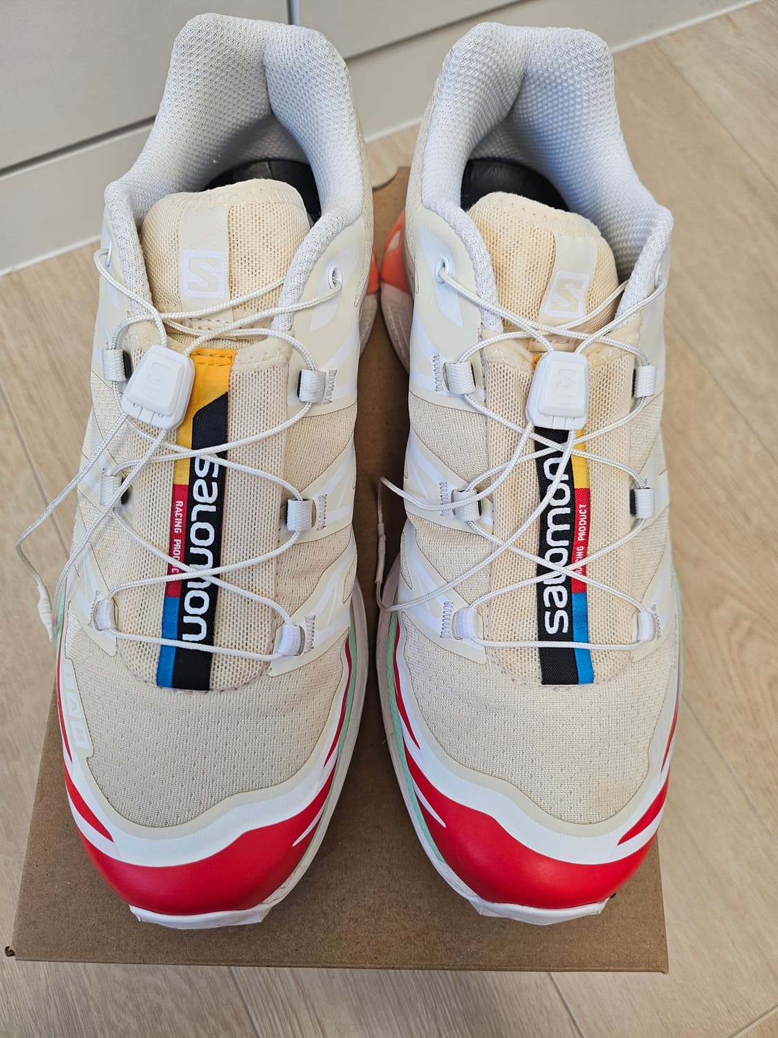 살로몬 XT-6 쇼트브레드 포피 레드 250(박스포함) 상품이미지1