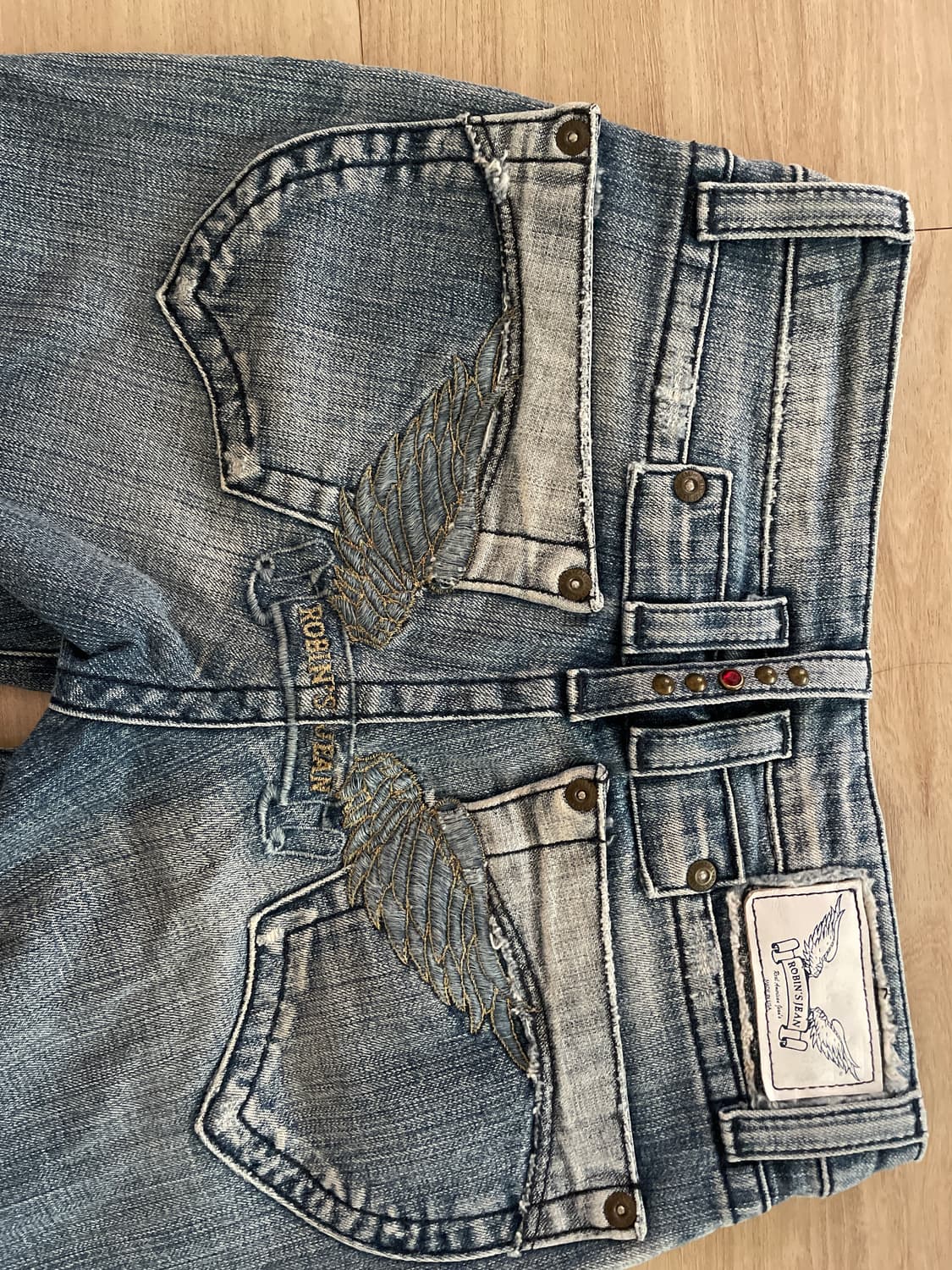 로빈스진 7부바지 판매 상품이미지3