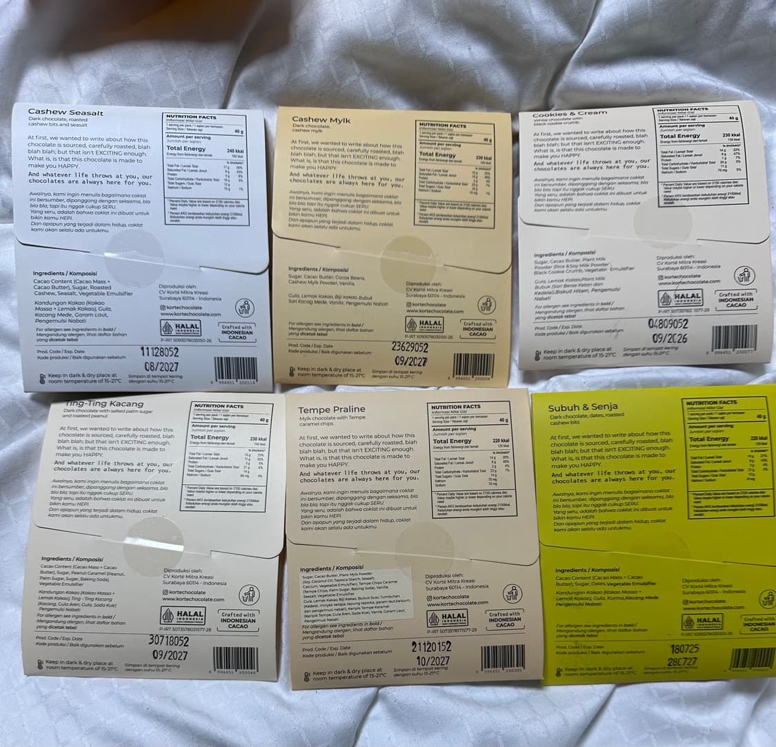 건강한 초콜릿 코르테 선물세트 상품이미지2