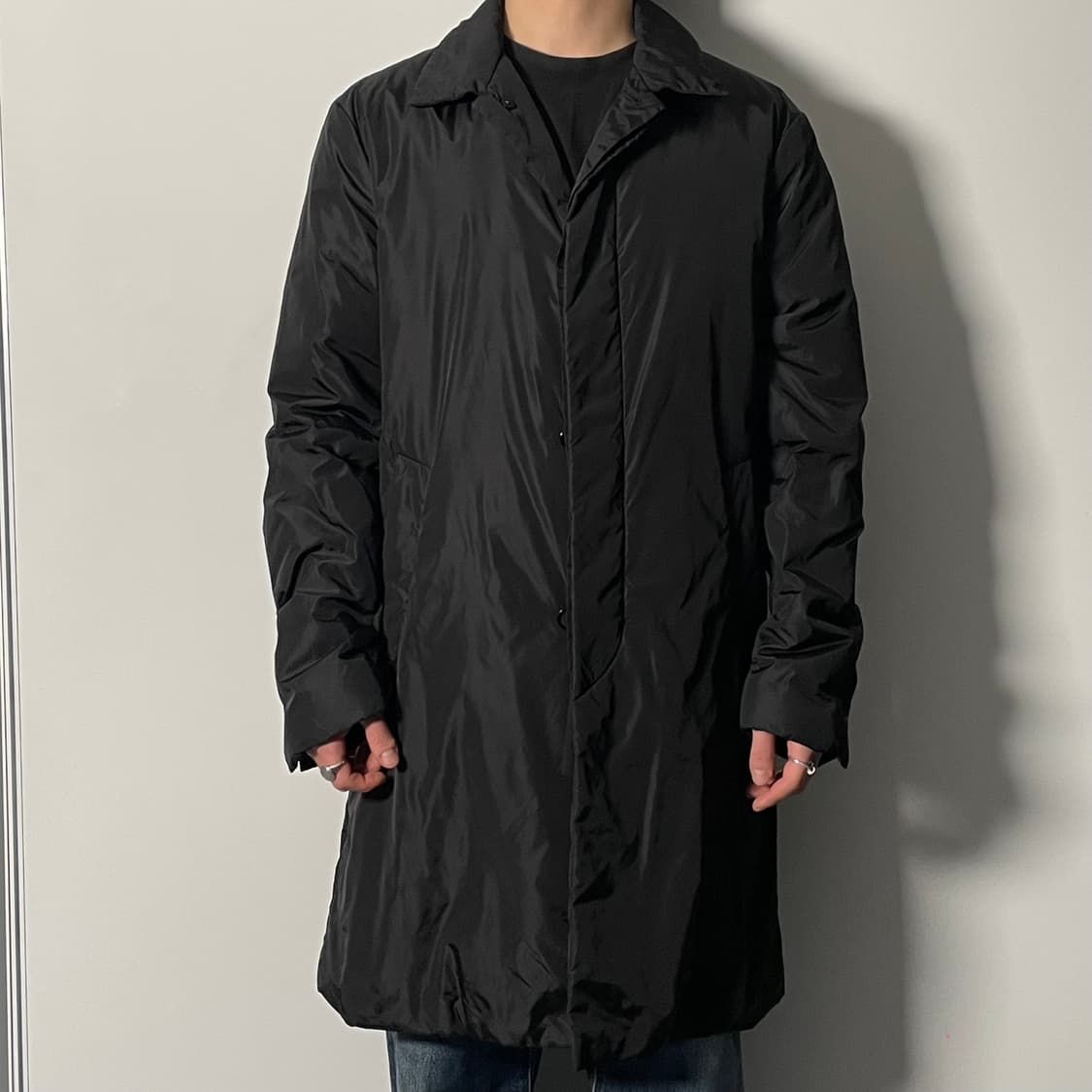 프라다 리나일론 롱 패딩 코트 (on.432)   상품이미지1