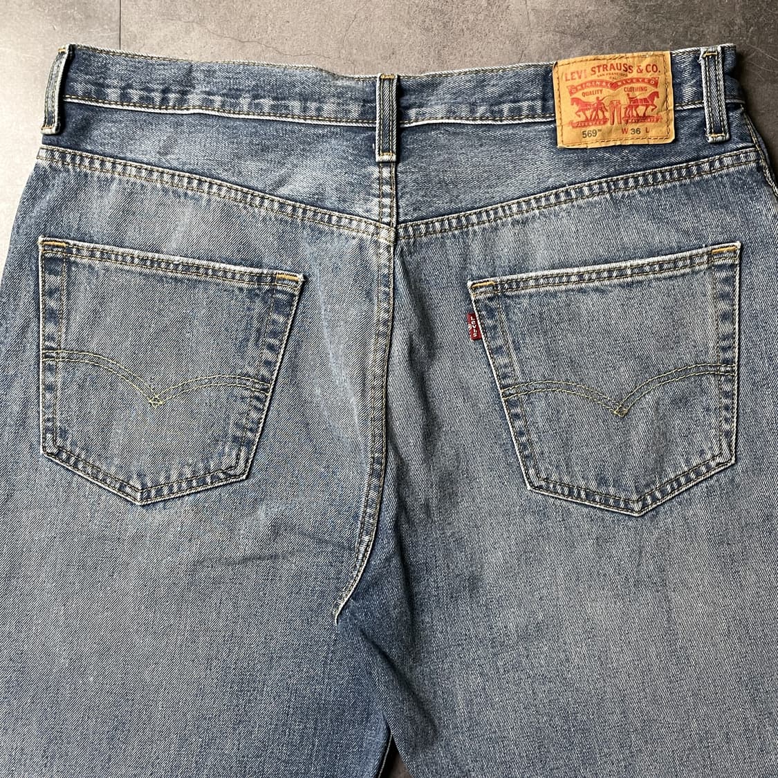 LEVI'S 리바이스569 빈티지 데님 하프팬츠 A01153 상품이미지7