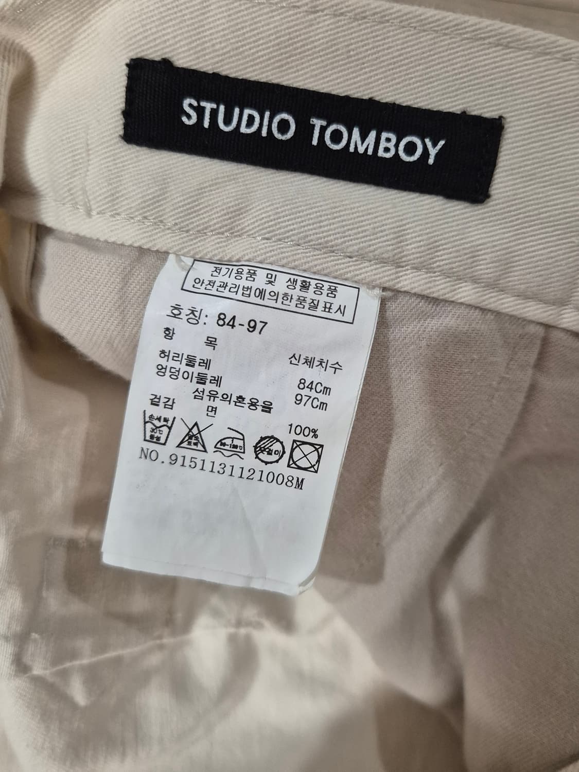 스튜디오 톰보이 면치노팬츠 상품이미지3
