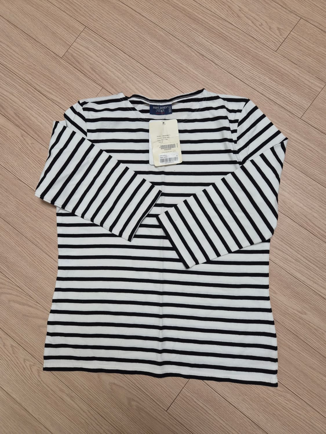 (새상품) 세인트제임스 GALATHEE 7부 티셔츠 상품이미지1