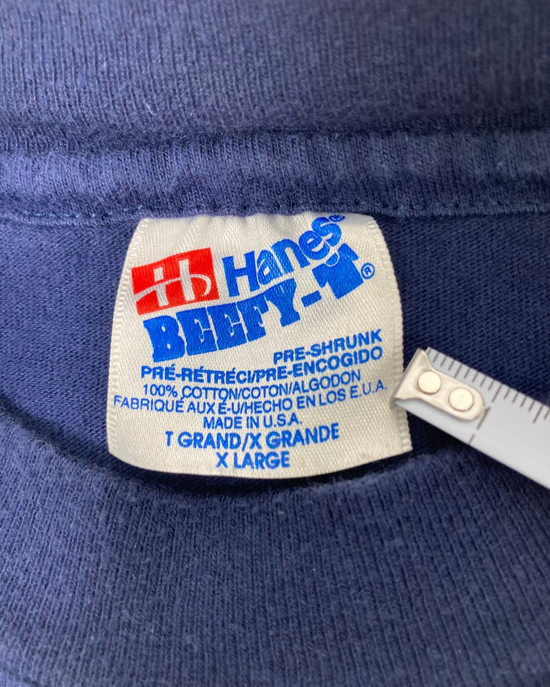 90s Single Stitched Tee (navy) 상품이미지3