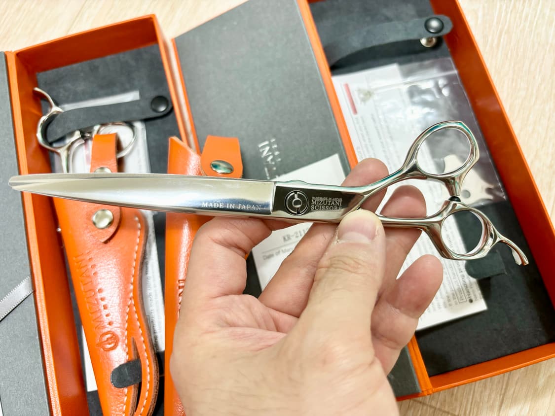 미쯔다니 솔리드 미용가위 7인치 장가위 미즈타니 상품이미지2