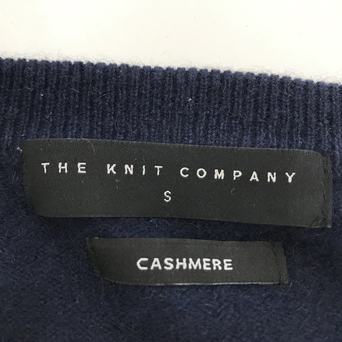 더니트컴퍼니 캐시미어 100프로 네이비니트 [S] 상품이미지4