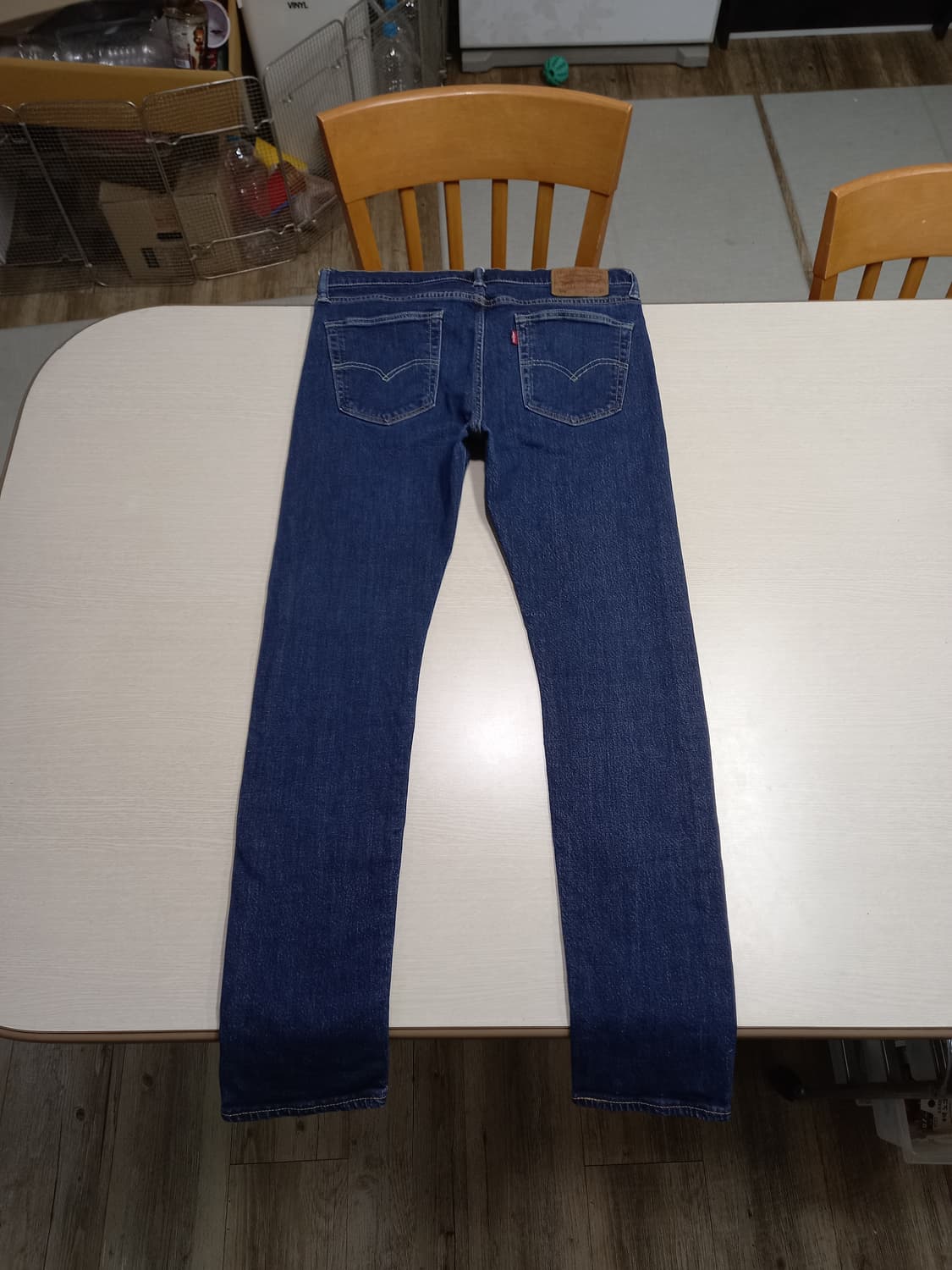 34 리바이스519 스판스키니 진청 34-588 상품이미지2