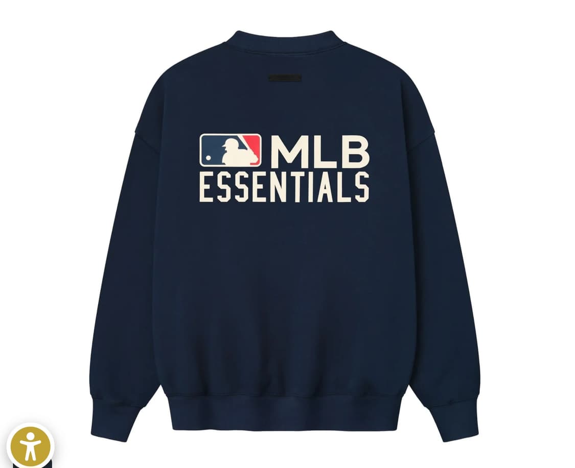 Fear of God ESSENTIALS x MLB 남성 스포츠핏 크루넥 상품이미지2
